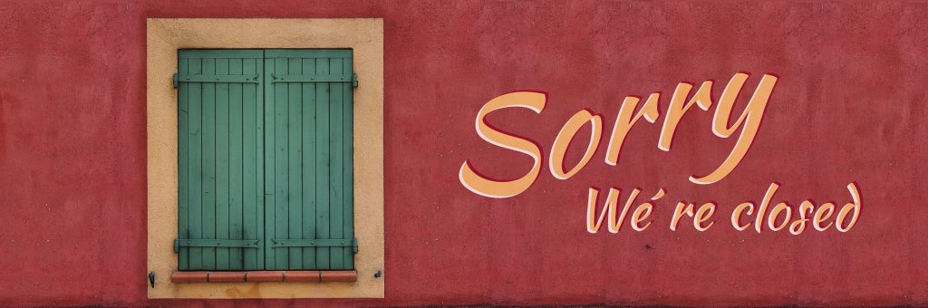 シダックス9月閉店店舗一覧