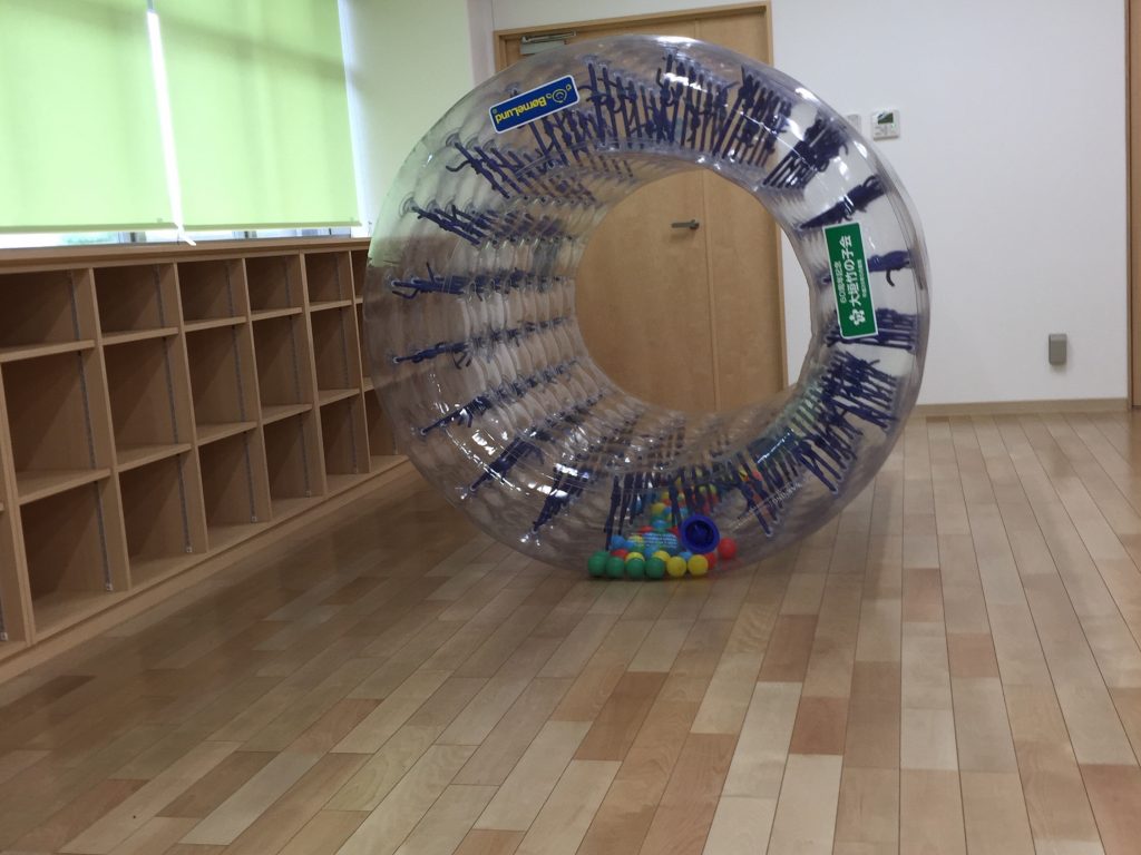 ボーネルンドの遊具は子どもたちに大人気