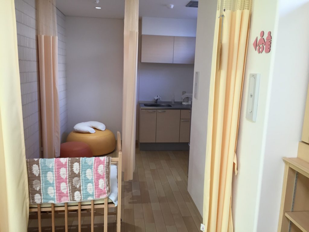 キッズピア授乳室