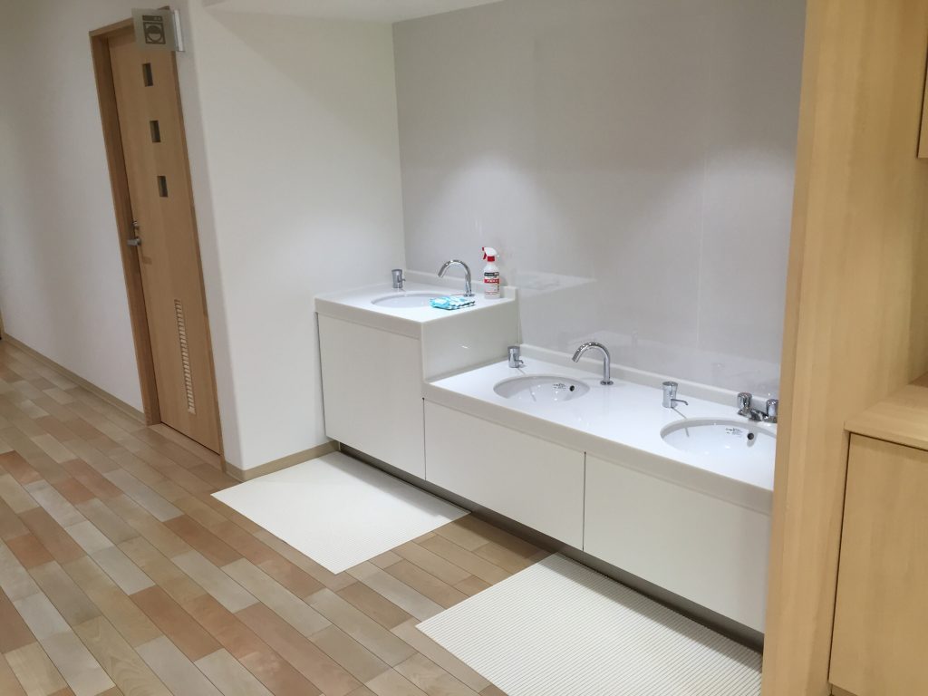 キレイな洗面スペース